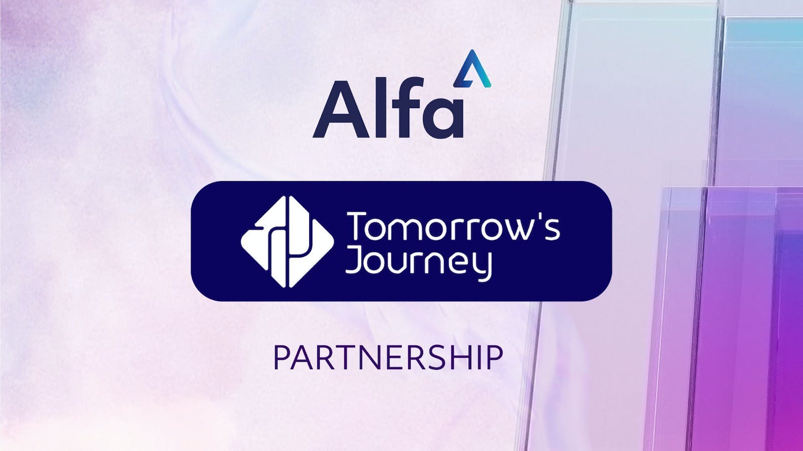 Alfa and Tomorrow's Journey partnership