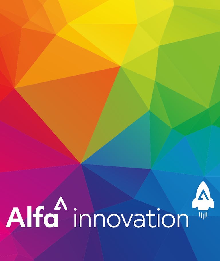 graphic of alfa innovation