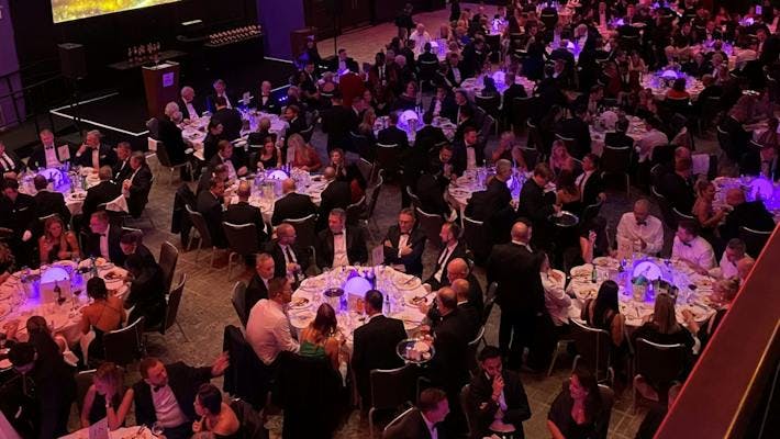 Tables at LeasingWorld Gold Awards 2023