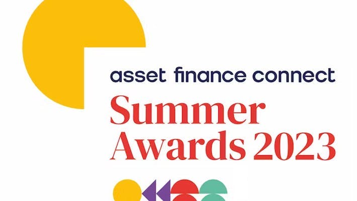 graphic for the Asset Finance Connect Summer Awards, 2023