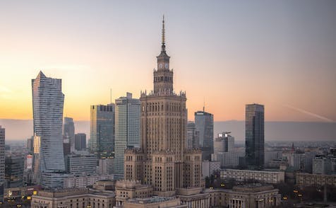 Warsaw cityscape